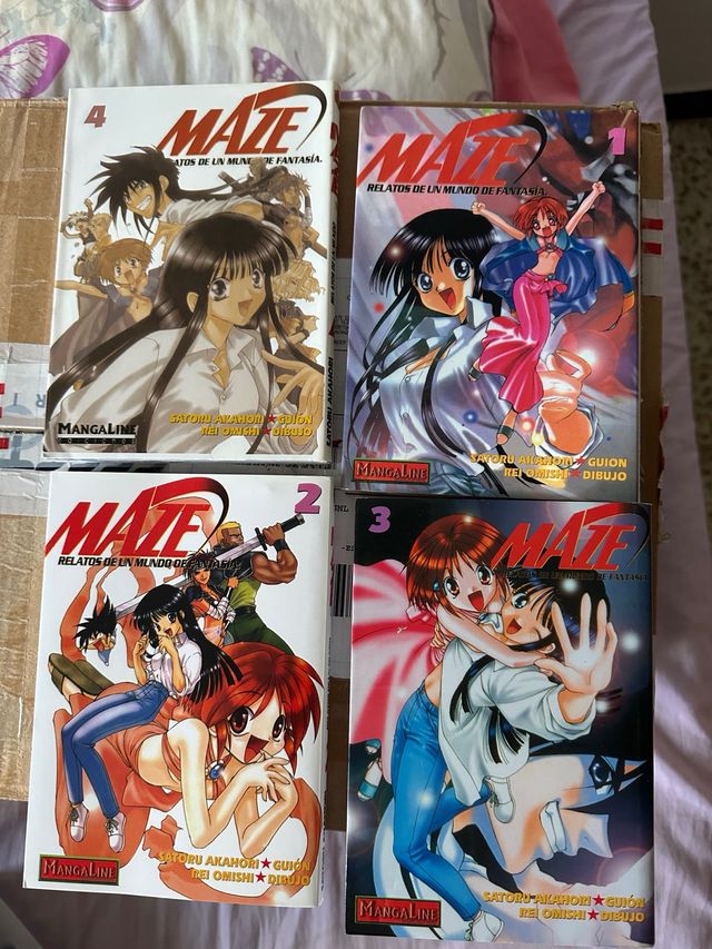 manga maze completo descatalogado