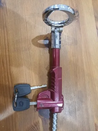 Antirrobo Volante Coche con 2 Llaves