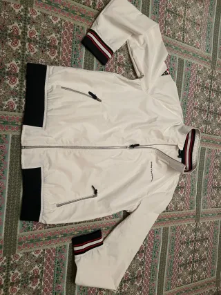 Chaqueta BMW Talla L Blanca y Negra