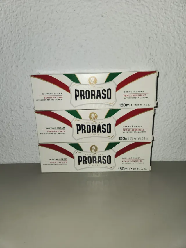 Proraso Crema Afeitar Pack 3 Piel Sensible