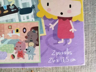 Puzzle Diset 2 Puzzles 48 Piezas +4