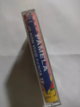 Musicassetta Pamela io non vivo senza te