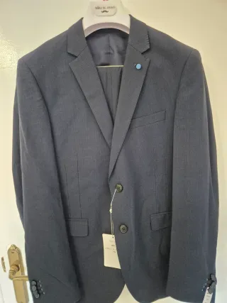 Traje de hombre NÚÑEZ DE ARENAS azul Talla M