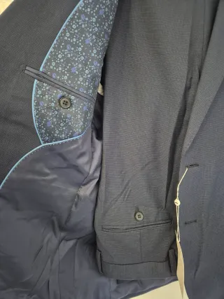 Traje de hombre NÚÑEZ DE ARENAS azul Talla M