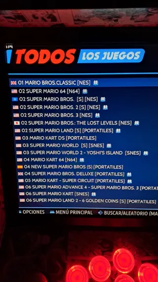 Máquina Arcade Retro SEGA Hecha a Mano