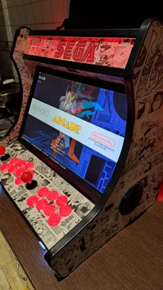 Máquina Arcade Retro SEGA Hecha a Mano