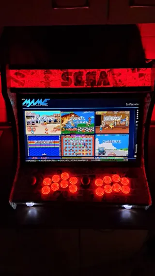 Máquina Arcade Retro SEGA Hecha a Mano