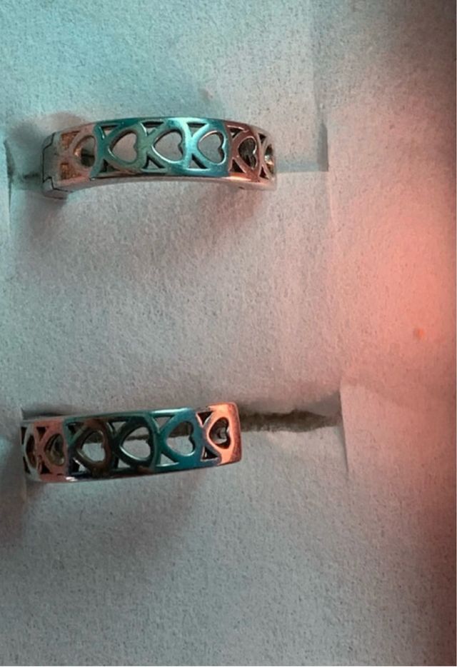 Pendientes plata con topacio natural