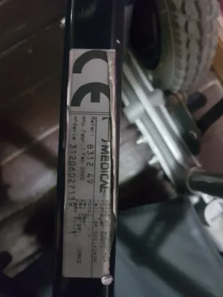 Soporte reposa piés para silla de ruedas