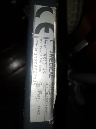 Soporte reposa piés para silla de ruedas