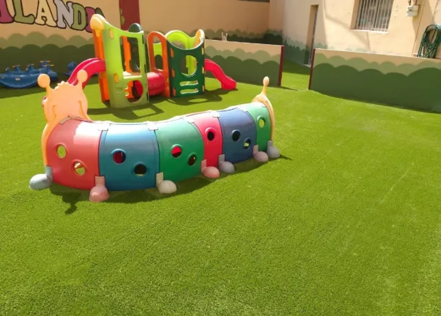 Instalaciones de césped artificial.