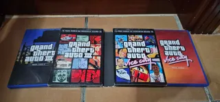 Pack GTA III y Vice City PS2 Rockstar Games