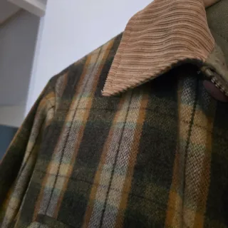 Cazadora Ray Boy cuadros hombre vintage. Nueva.