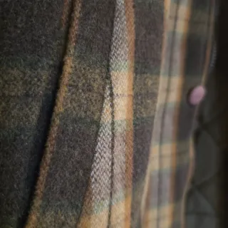 Cazadora Ray Boy cuadros hombre vintage. Nueva.