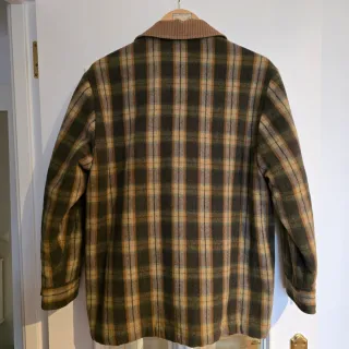 Cazadora Ray Boy cuadros hombre vintage. Nueva.