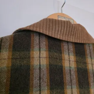 Cazadora Ray Boy cuadros hombre vintage. Nueva.