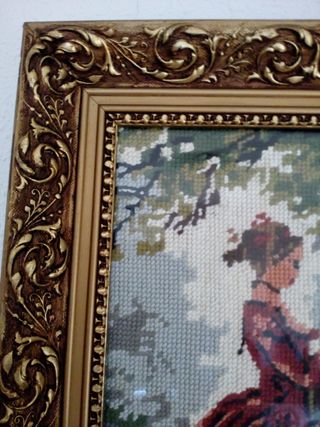 Marco de madera retro para cuadros