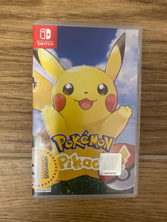 Pokemon Let's Go Pikachu Nintendo Switch
