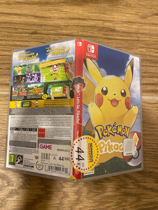 Pokemon Let's Go Pikachu Nintendo Switch