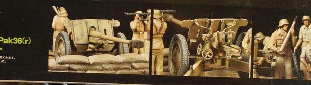 DIORAMA 7,62 CM PAK 36 (r) AFRICA DESCATALOGADO