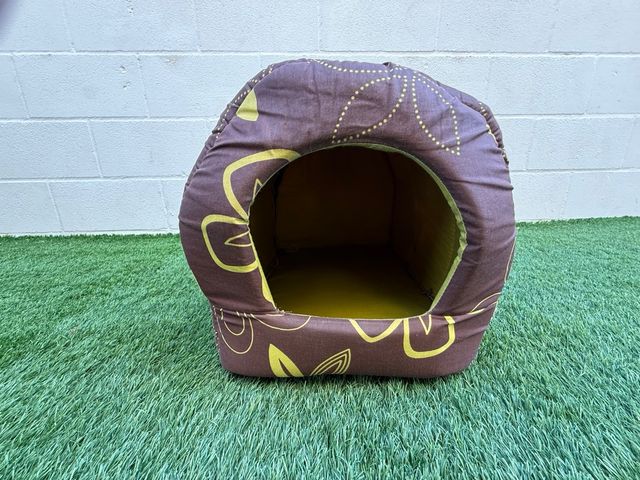Cama para perro/gato diseño floral