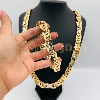 Pulsera Cartier 16mm Tipo Cartier Infinito 18K