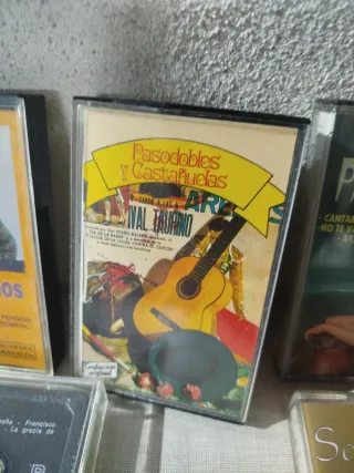 Lote 7 Cintas Cassette Pasodobles