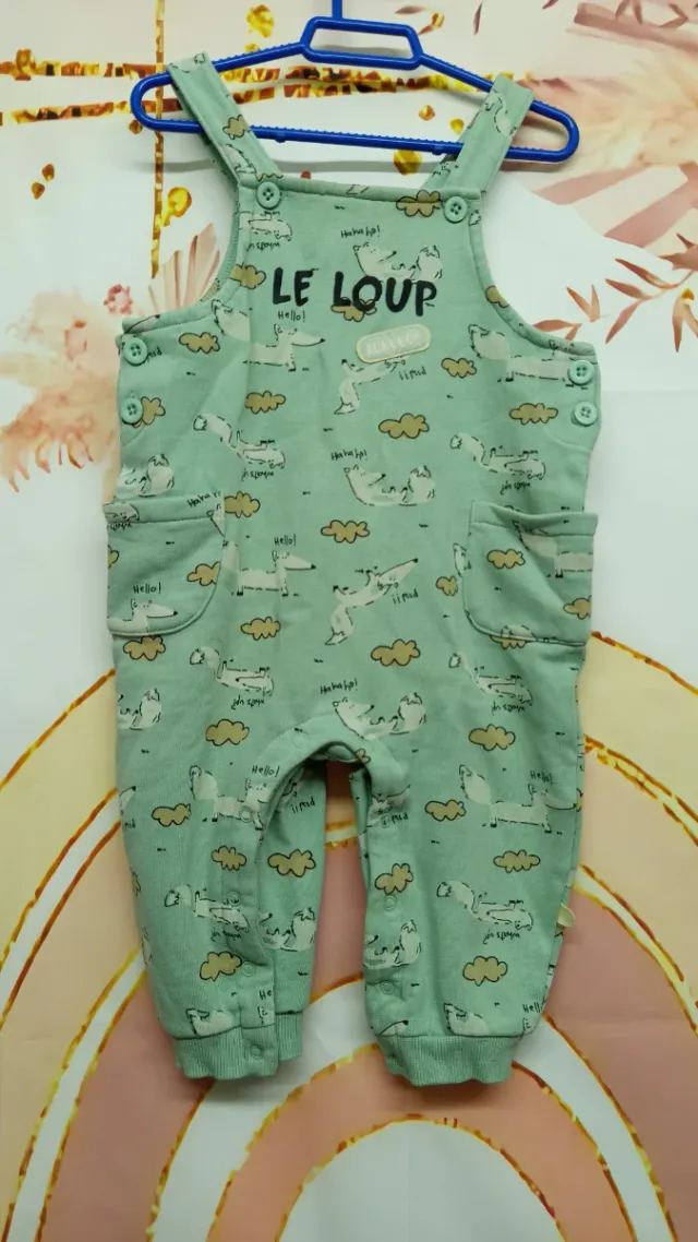 Pelele bebé 18 meses Le Loup