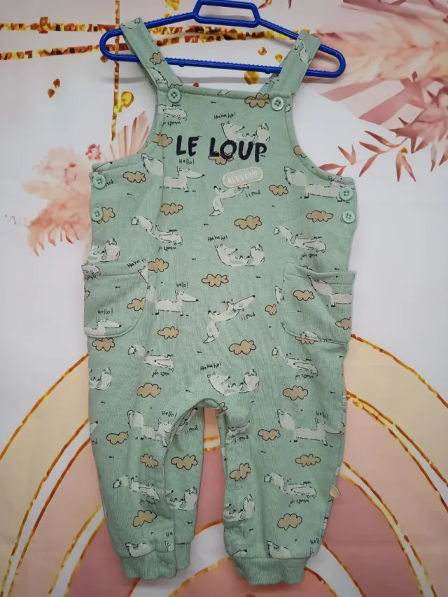 Pelele bebé 18 meses Le Loup