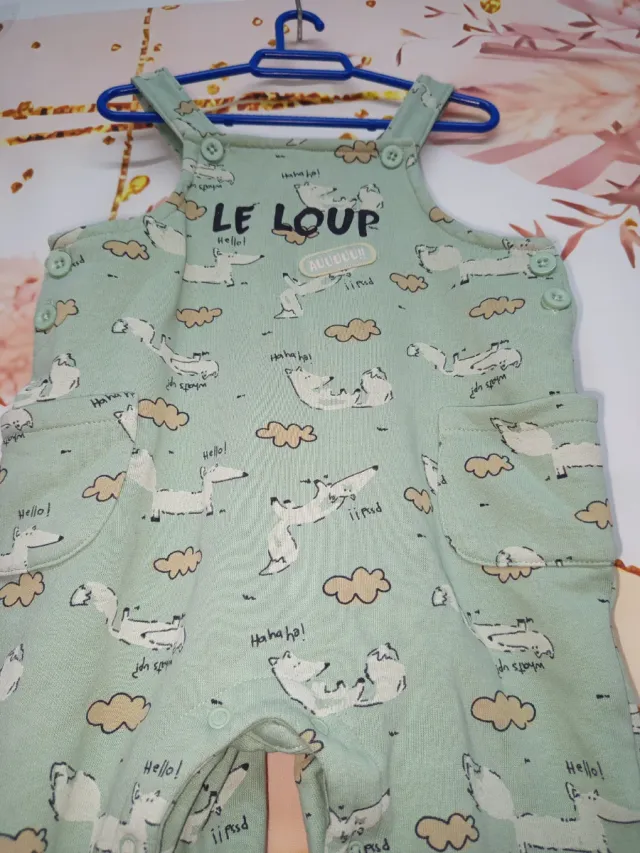 Pelele bebé 18 meses Le Loup