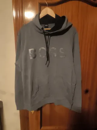 Sudadera BOSS Gris Original