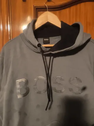Sudadera BOSS Gris Original