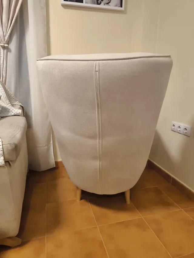 Sillón individual beige