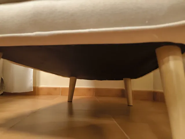 Sillón individual beige