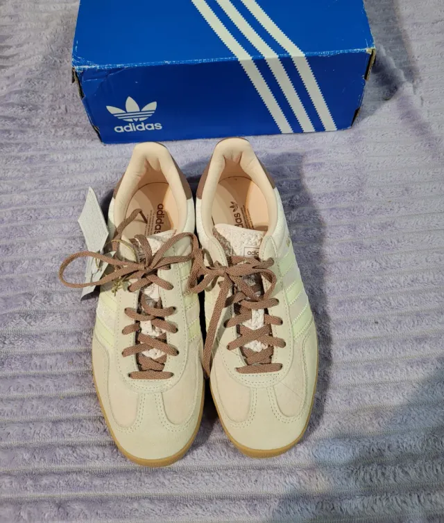 Adidas Gazelle Beige/Rosa Talla 38