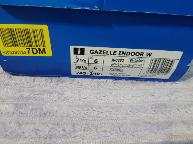 Adidas Gazelle Beige/Rosa Talla 38