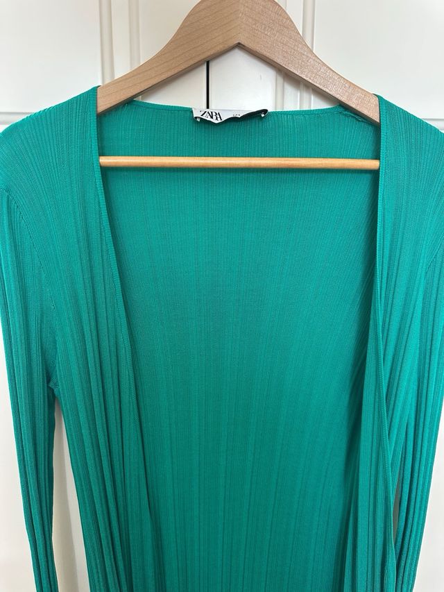 Cárdigan largo Zara