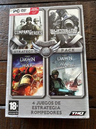 Pack 4 Juegos PC Estrategia THQ