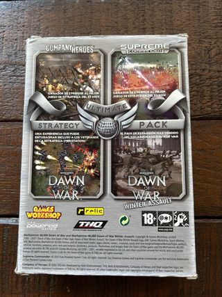 Pack 4 Juegos PC Estrategia THQ