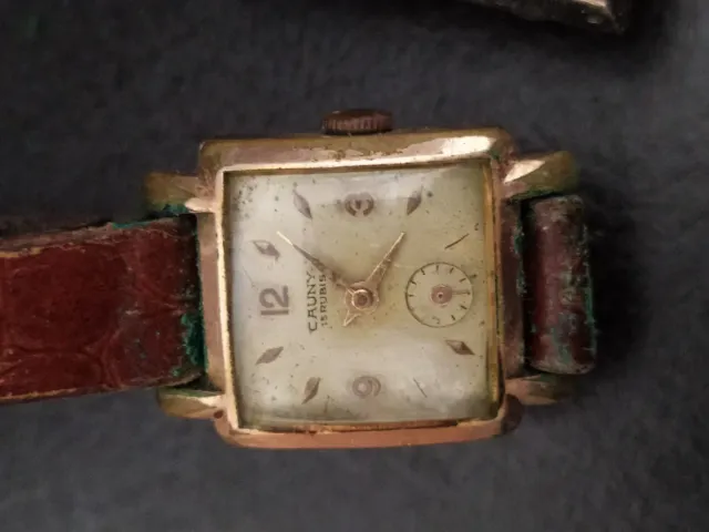 Reloj CAUNY PRIMA Chapado Oro Vintage