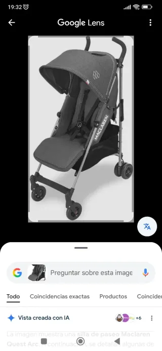 Silla de paseo Maclaren