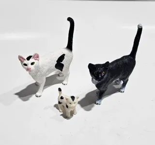 Familia de gatos Schleich