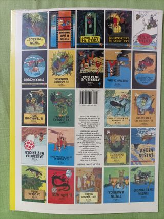 Lote Tintín. 5 titulos. Tapa blanda.