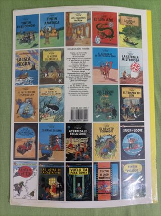 Lote Tintín. 5 titulos. Tapa blanda.