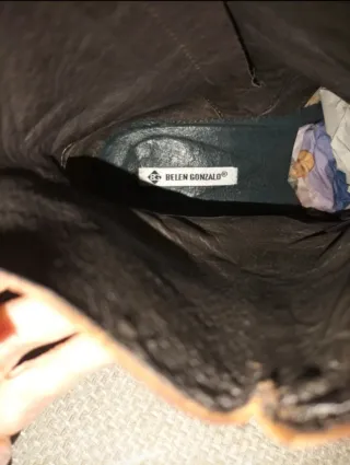 Botines de piel marrones