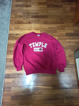 Sudadera Vintage Temple Owls Rosa
