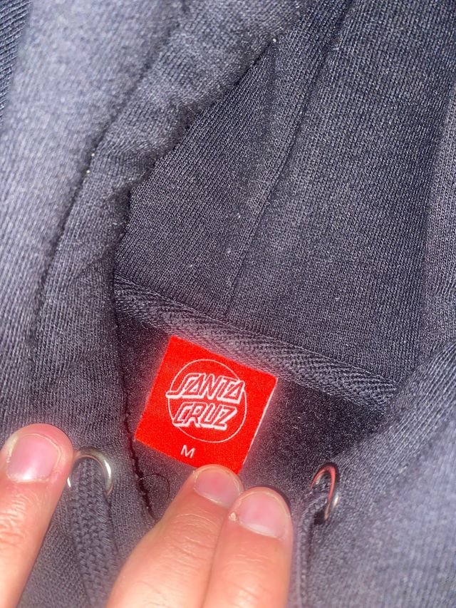 Sudadera Santa Cruz Negra Multicolor