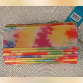 Pochette Baci & Abbracci multicolore