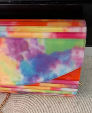 Pochette Baci & Abbracci multicolore