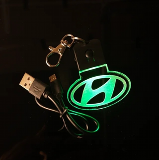 Llavero LED Hyundai Logo - Multicolor